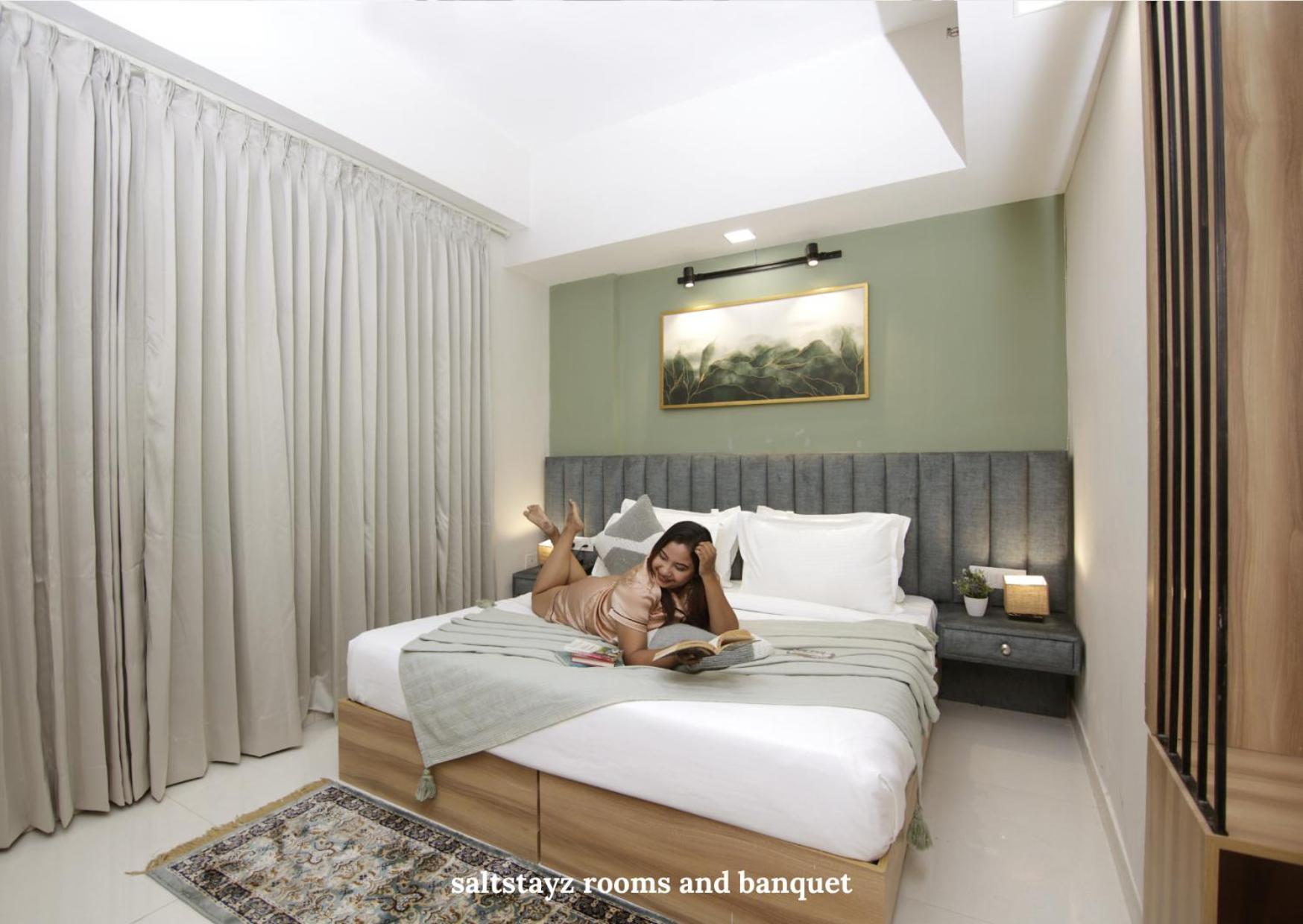 Saltstayz Premier Executive Serviced Apartment - Golf Course Extension Road Gurgaon Eksteriør bilde