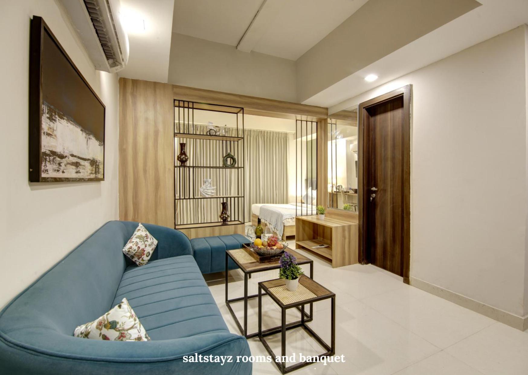 Saltstayz Premier Executive Serviced Apartment - Golf Course Extension Road Gurgaon Eksteriør bilde