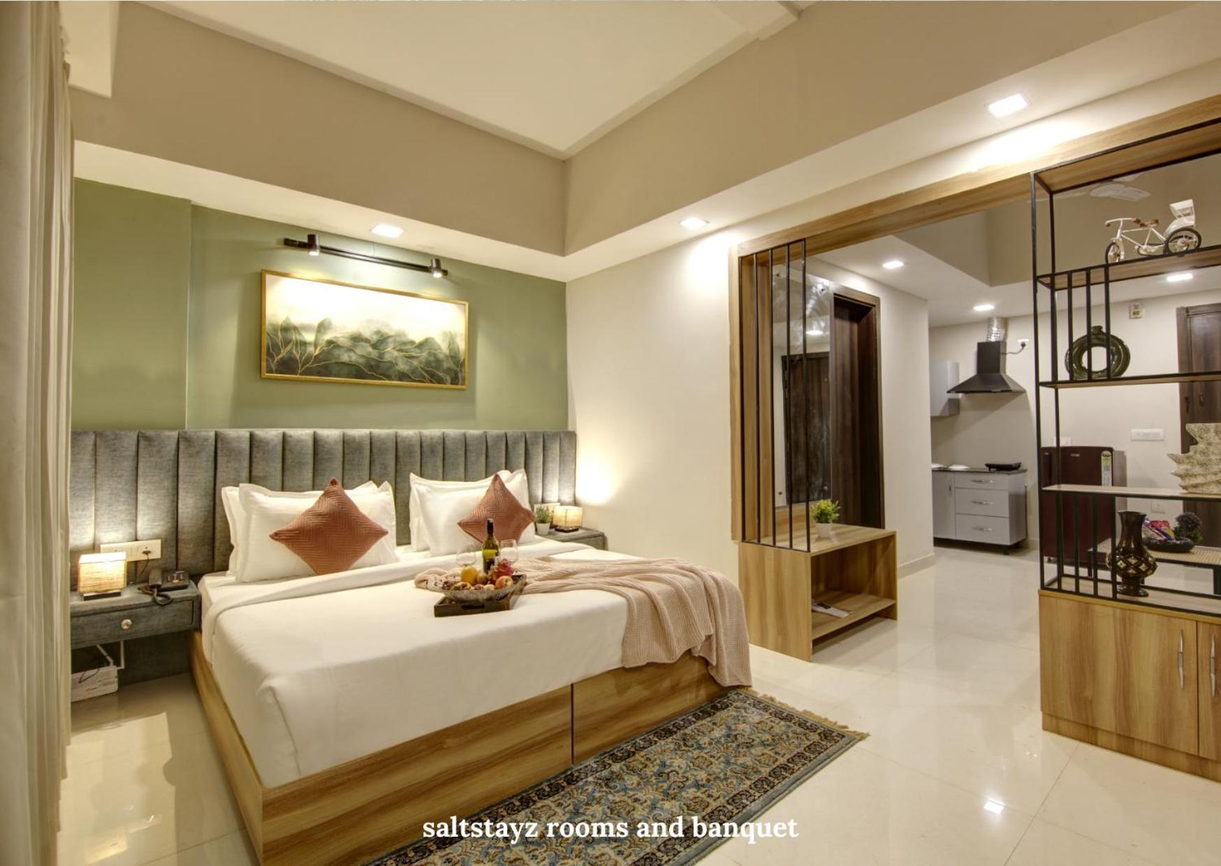Saltstayz Premier Executive Serviced Apartment - Golf Course Extension Road Gurgaon Eksteriør bilde