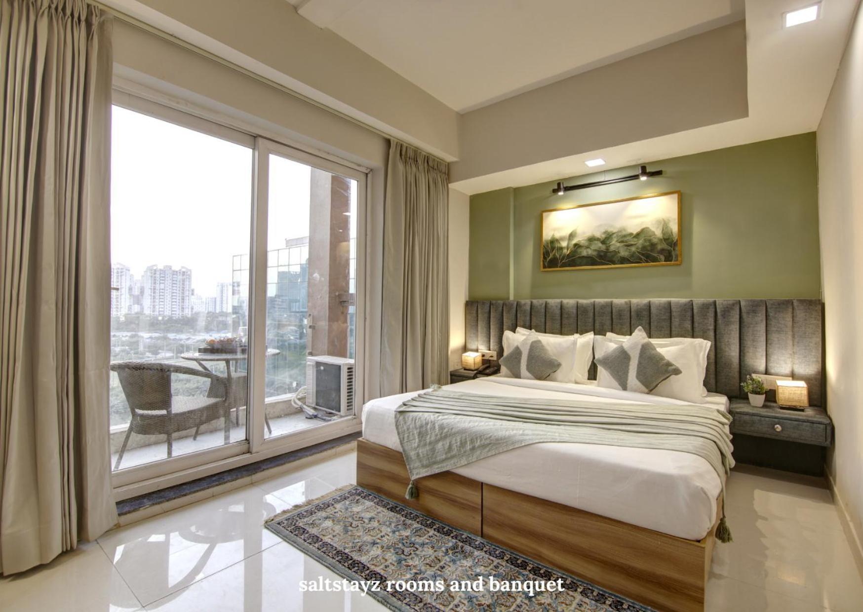 Saltstayz Premier Executive Serviced Apartment - Golf Course Extension Road Gurgaon Eksteriør bilde