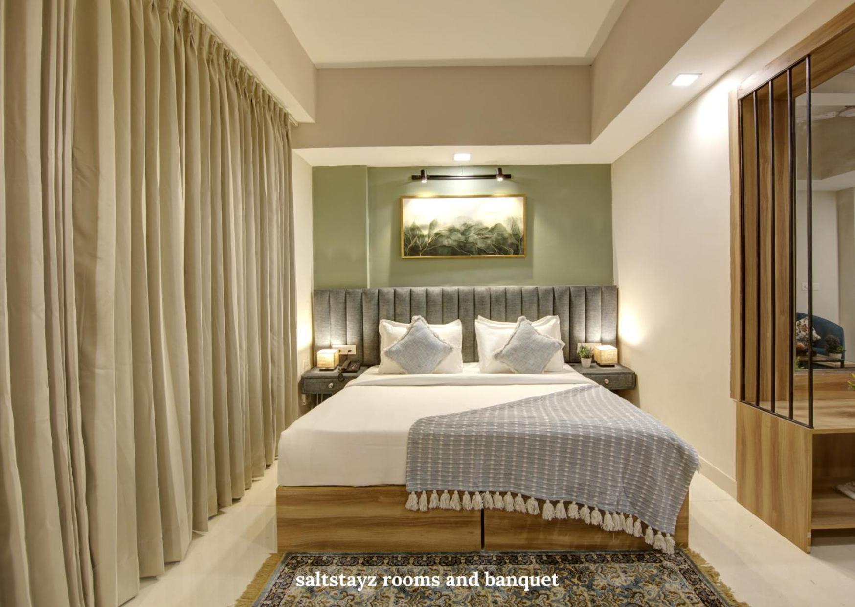 Saltstayz Premier Executive Serviced Apartment - Golf Course Extension Road Gurgaon Eksteriør bilde