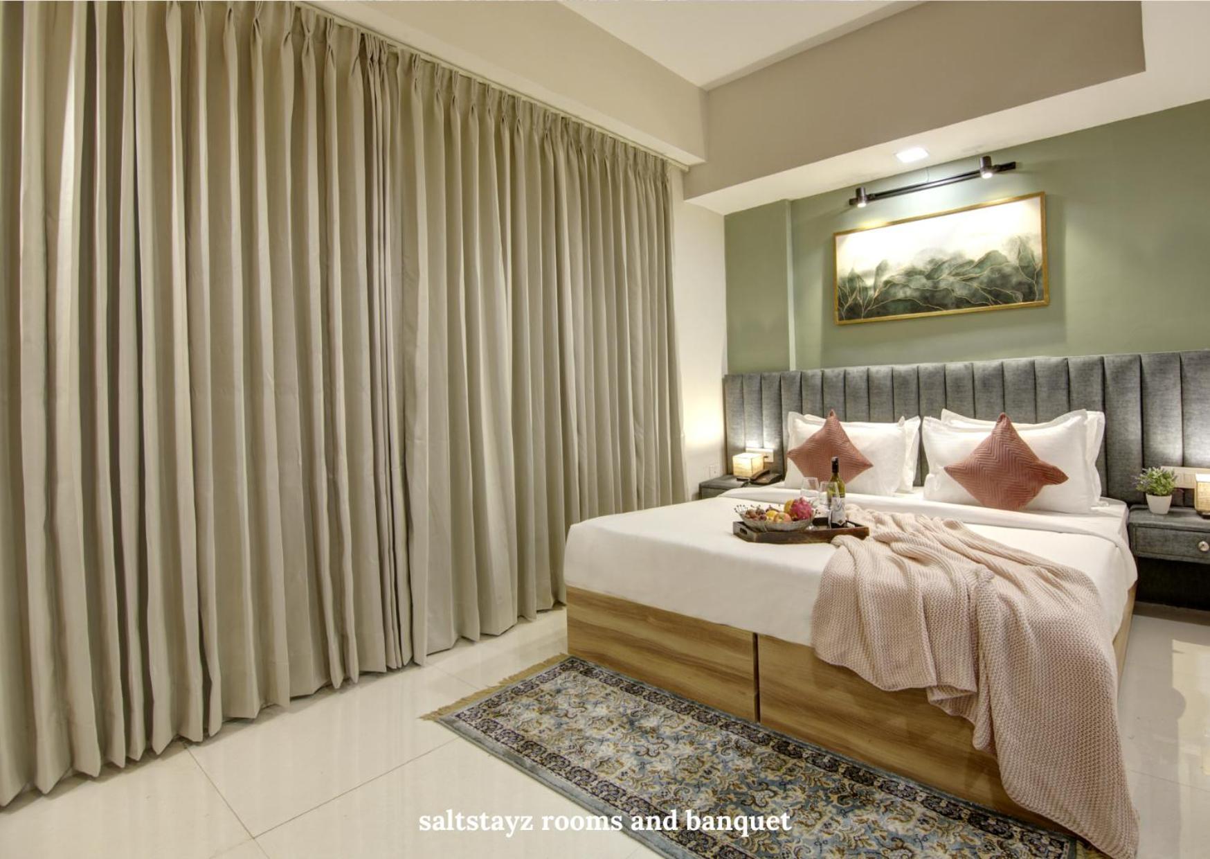 Saltstayz Premier Executive Serviced Apartment - Golf Course Extension Road Gurgaon Eksteriør bilde